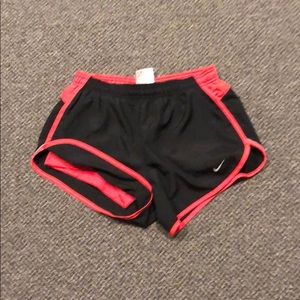 Nike drifit running shorts with built in shorts